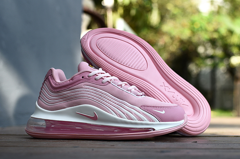 New Women Nike Air Max 720 Pink White Shoes - Click Image to Close
